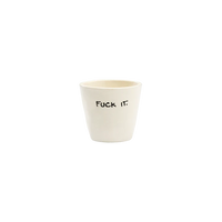 anna & nina Espressotasse "Fuck It"| anna & nina | handbemalt