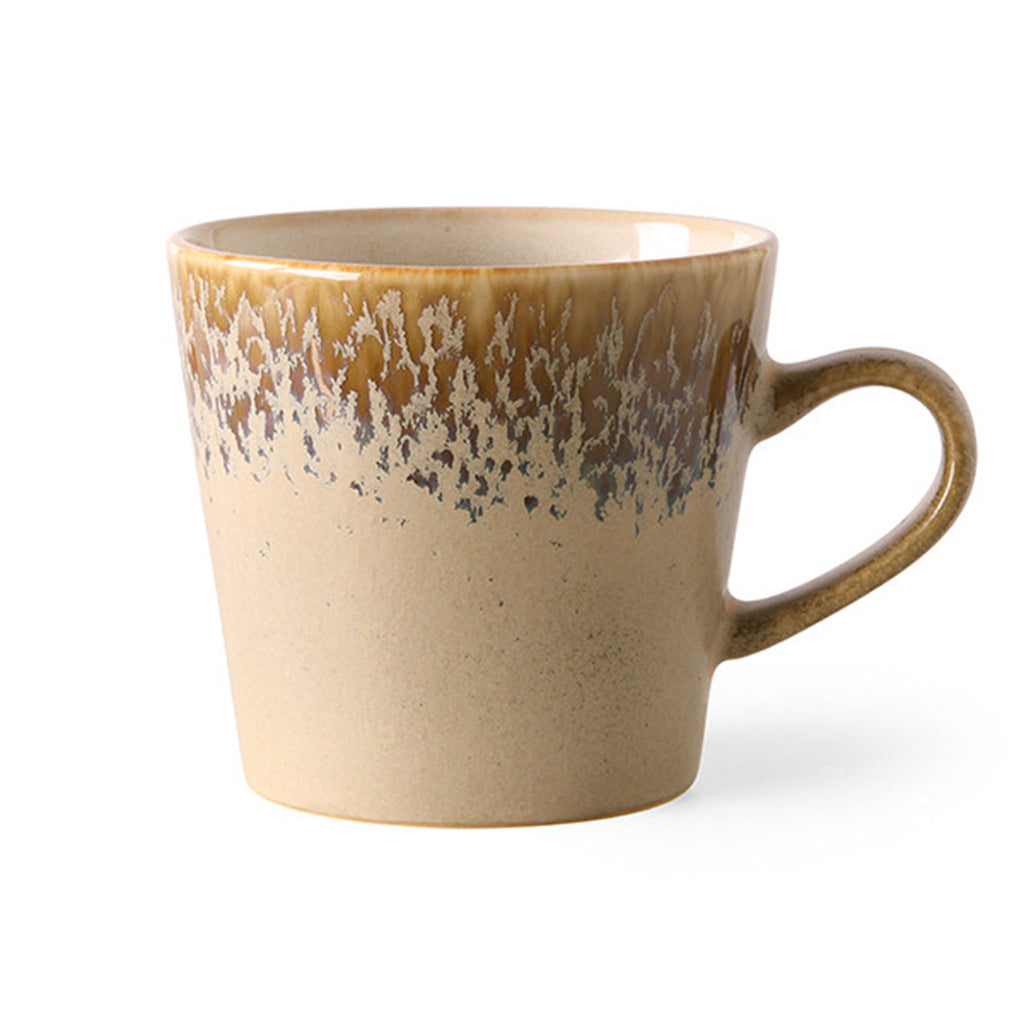 HKliving Cappucino Mug 70s Bark