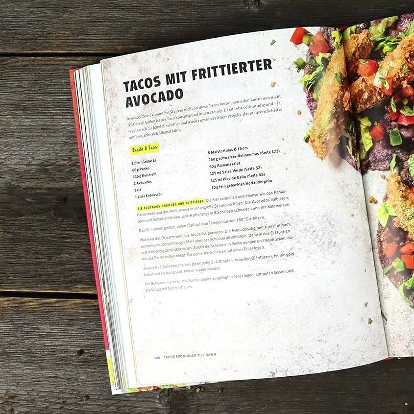 Fischer Verlag Kochbuch "Tacos - From Dusk to Dawn" von Danny Trejo | Kreative Rezepte für unvergessliche Taco-Erlebnisse