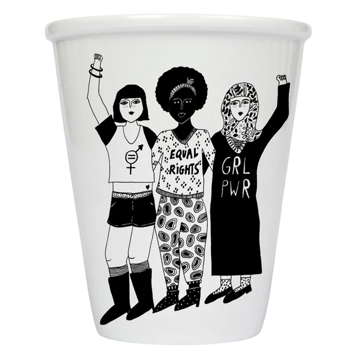helen b Becher helen b "Female Power" | Design Mug mit Illustrationen von Helen Blanchaert