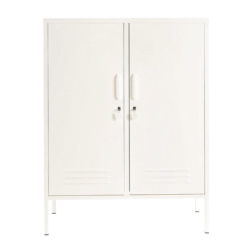 mustard Metallschrank Mustard The Midi White
