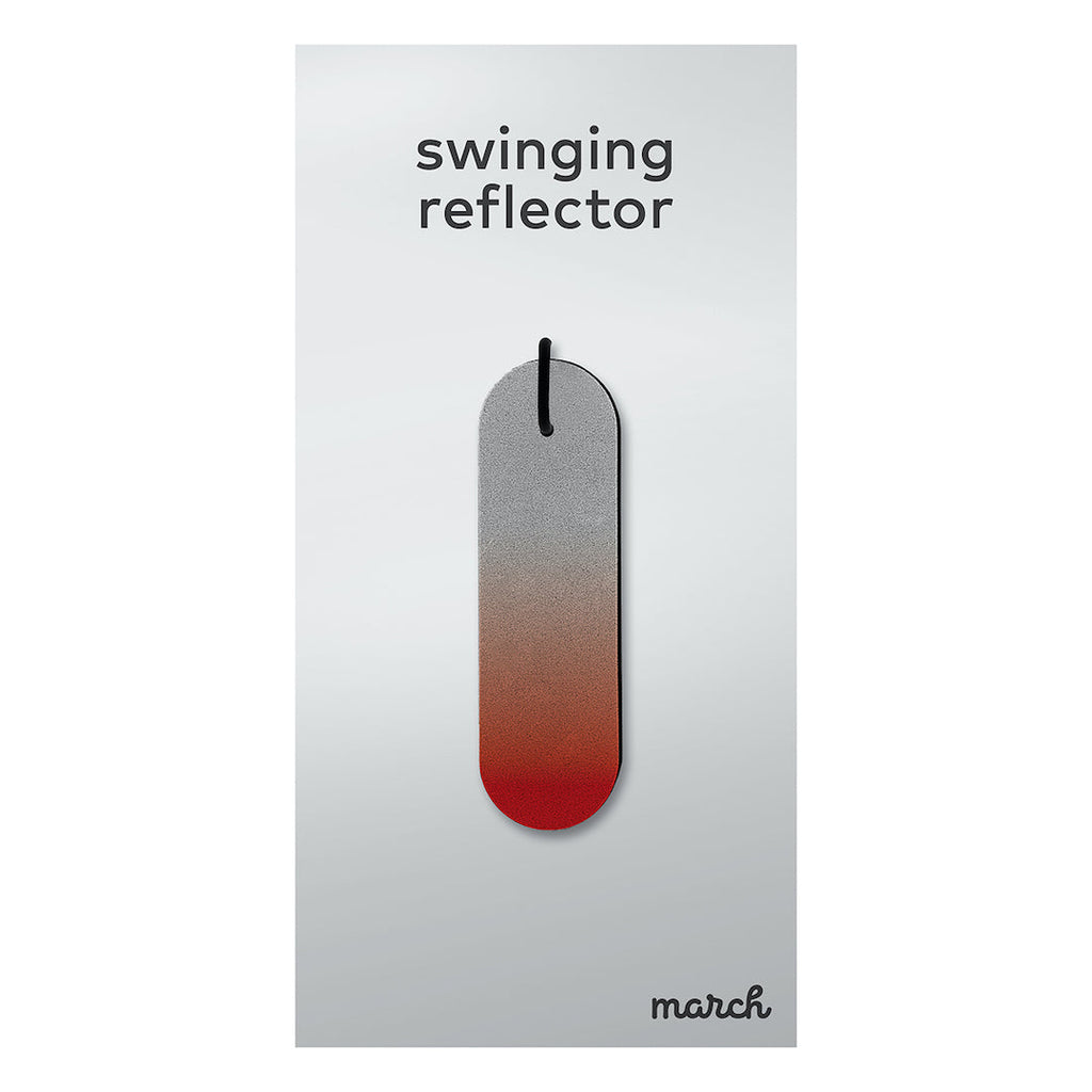 March Design Studio Swinging Reflector Long Fade Red