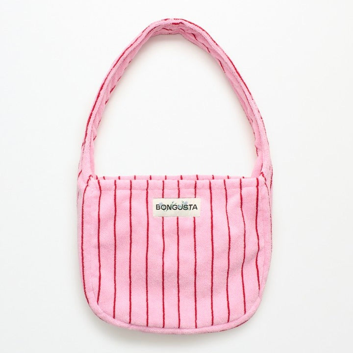 BONGUSTA Tasche „Naram Crossover Bag Baby Pink & Sky Patrol“ | Rosa-Rot | Bongusta