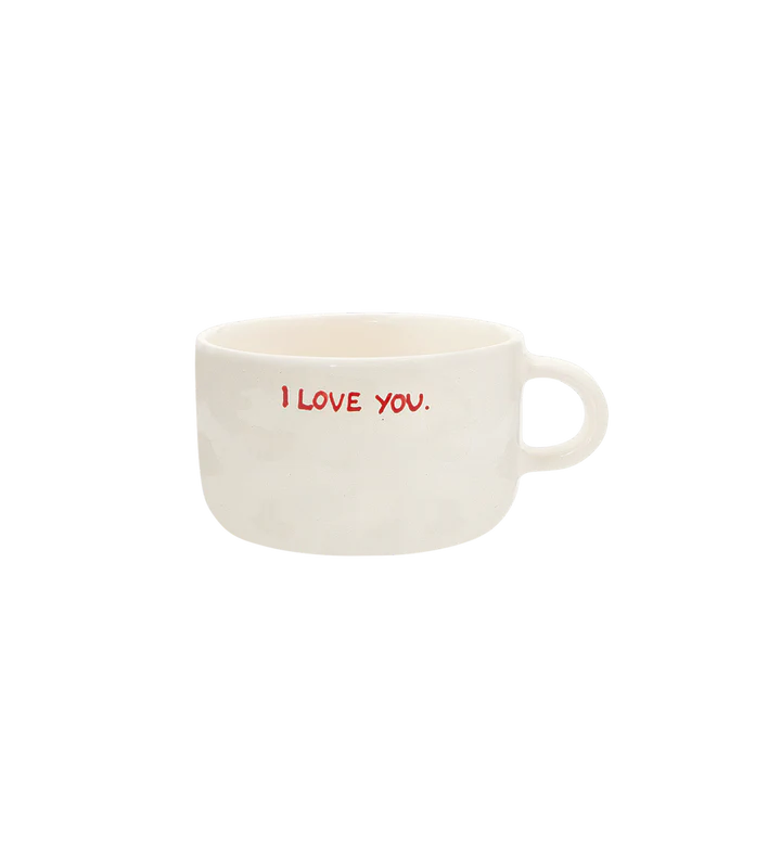 anna & nina Cappuccinotasse "I Love You" | anna & nina | handbemalt