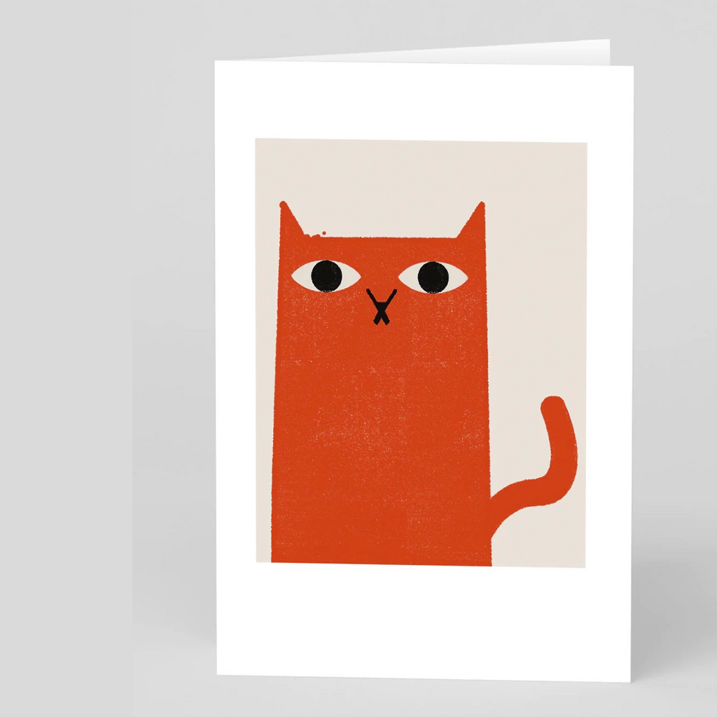 Ohh Deer Grußkarte "Ginger Cat"