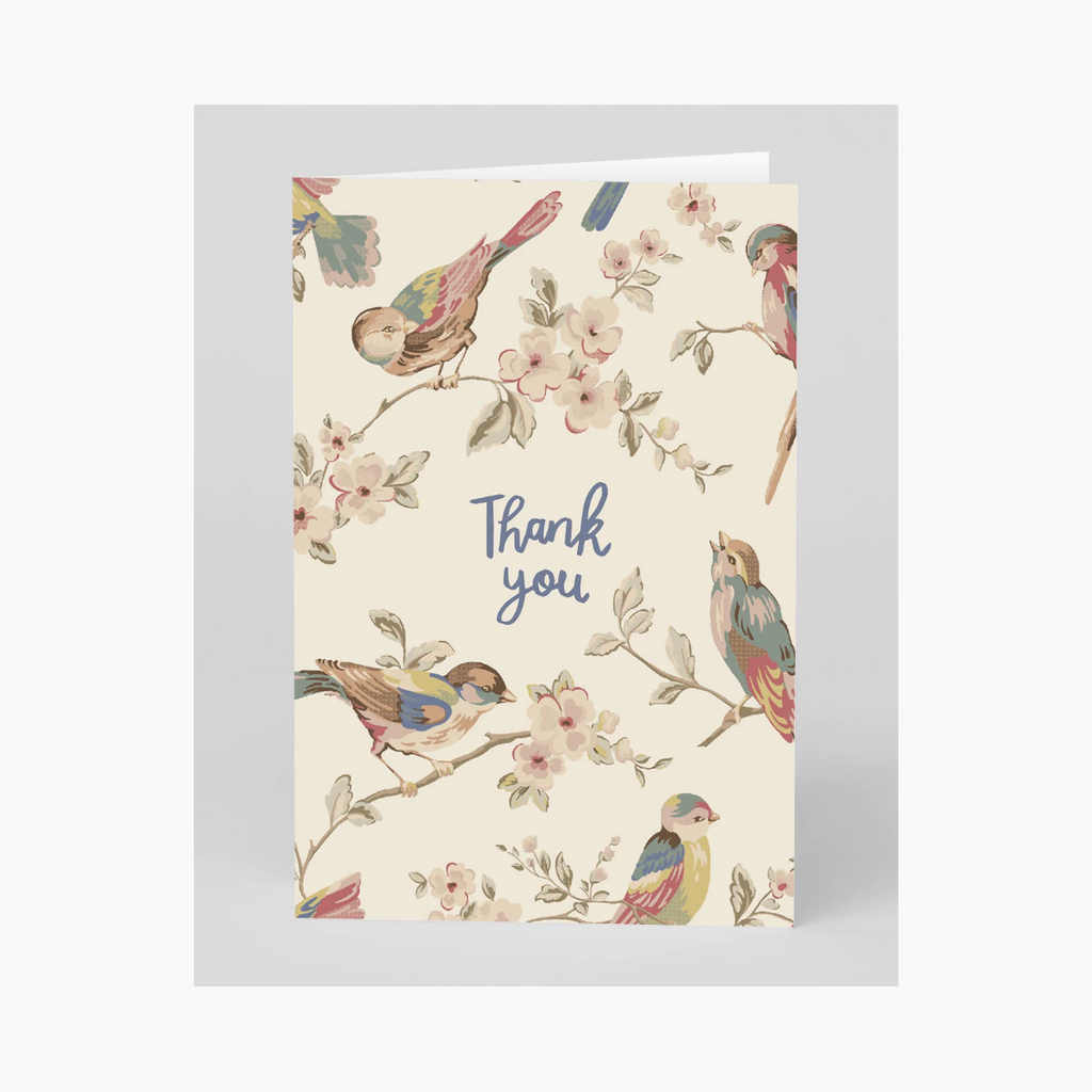 Ohh Deer Grußkarte "Thank you birds"