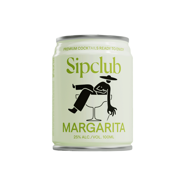 Sipclub Sipclub Bottled Cocktail Margarita I Premium Cocktails Ready to Enjoy (100ml, 25% Vol.)