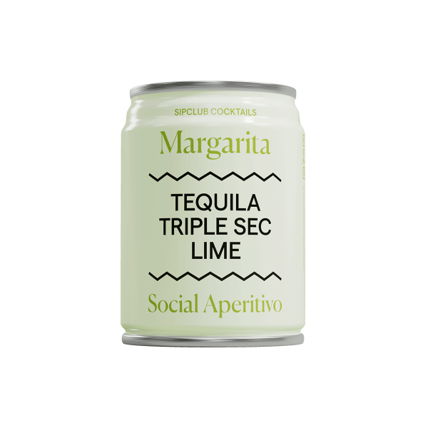 Sipclub Sipclub Bottled Cocktail Margarita I Premium Cocktails Ready to Enjoy (100ml, 25% Vol.)