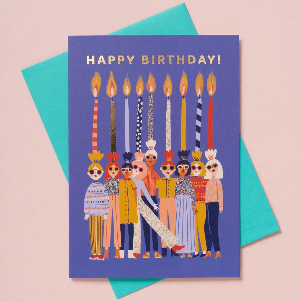 Ohh Deer Grußkarte "Happy Birthday Candle Ladies"