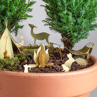 Botanopia Botanopia Pflanzendekoration Tiny Camping I Brass Pflanzaccessoire DIY-Kit