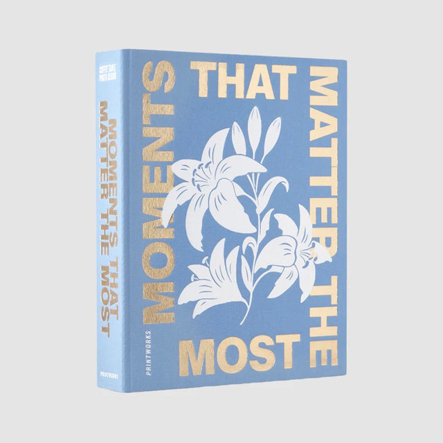 PRINTWORKS Fotoalbum Printworks "Moments that matter the most" | hochwertiges Album im schönen Design