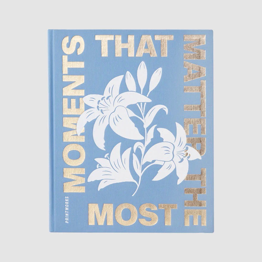 PRINTWORKS Fotoalbum Printworks "Moments that matter the most" | hochwertiges Album im schönen Design