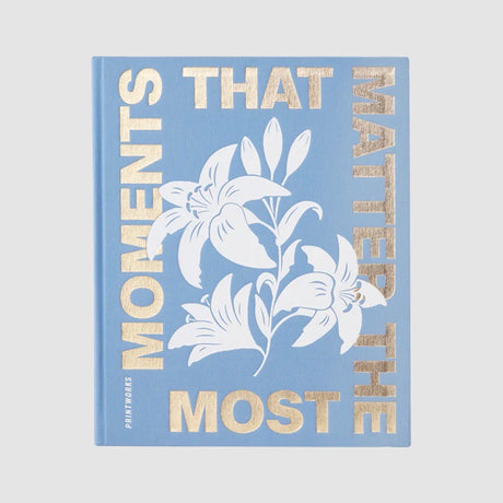 PRINTWORKS Fotoalbum Printworks "Moments that matter the most" | hochwertiges Album im schönen Design