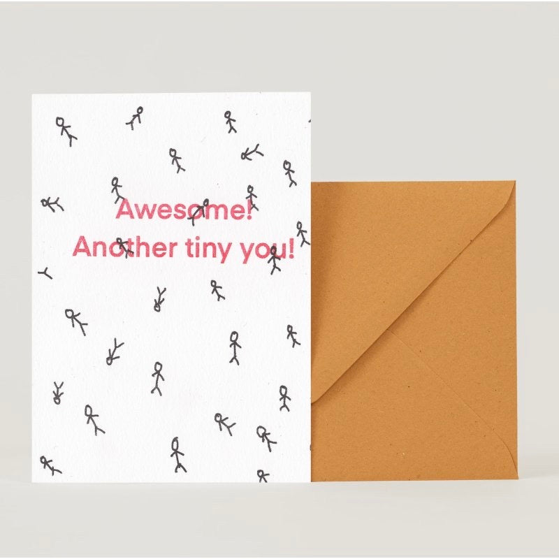 Superjuju Grußkarte "Another tiny You" von Superjuju | Din-A6 Klappkarte mit passendem Umschlag