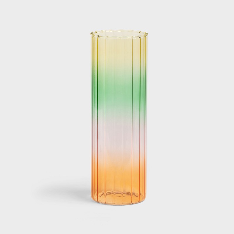 &Klevering Vase &Klevering Gradient | Glasvase mit Farbverlauf in Small