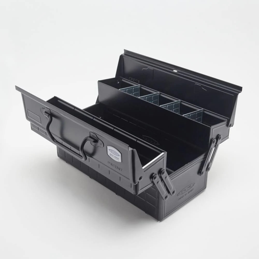Toyo Steel Tool Box Toyo Steel T 350 | Universalkiste aus Stahl in Black