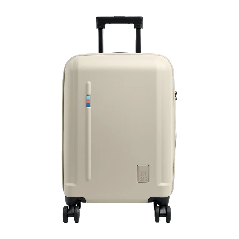 GOT BAG Koffer Got Bag "Re:Shell Cabin (Soft Shell)" | 100% recycelt und aus Ocean Impact Plastic in beige