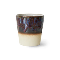 HKliving Tasse HKliving "70s Ceramics Aurora" | 180ml Steingut-Tasse im Retro-Design
