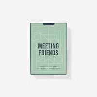 School of Life Kartenset "Meeting Friends" von School of Life | 52 Fragen und Übungen für tiefere Gespräche