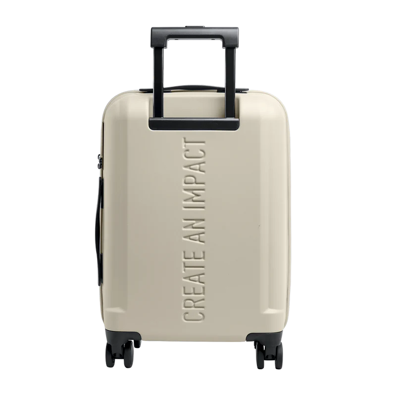 GOT BAG Koffer Got Bag "Re:Shell Cabin (Soft Shell)" | 100% recycelt und aus Ocean Impact Plastic in beige