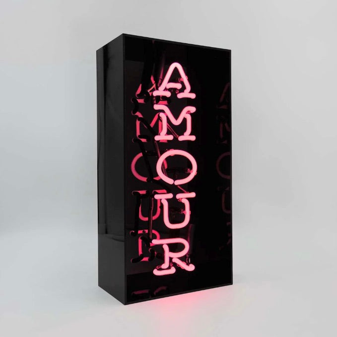 Locomocean Neon Acryl Box Locomocean “Amour” | Romantisch