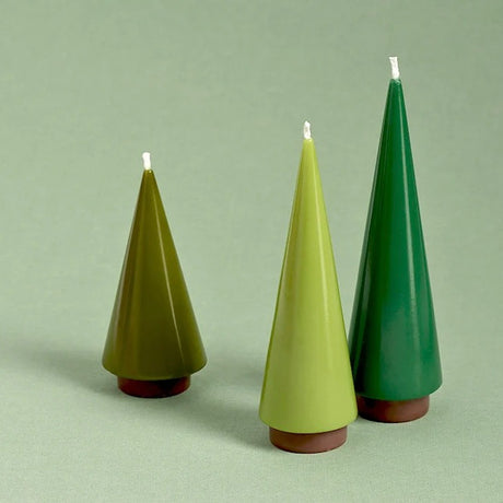 not the girl who misses much Kerze “Candle Tree” L 15,7 cm | Weihnachtsbaum | not the girl