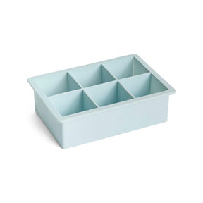 HAY Eiswürfelform „6 Cubes XXL Ice Blue“ | Klare Würfelform | HAY