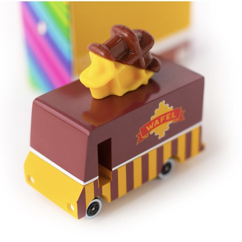Candylab Toys Candycar Candylab “Waffle Van” | Holzauto im Waffel-Design