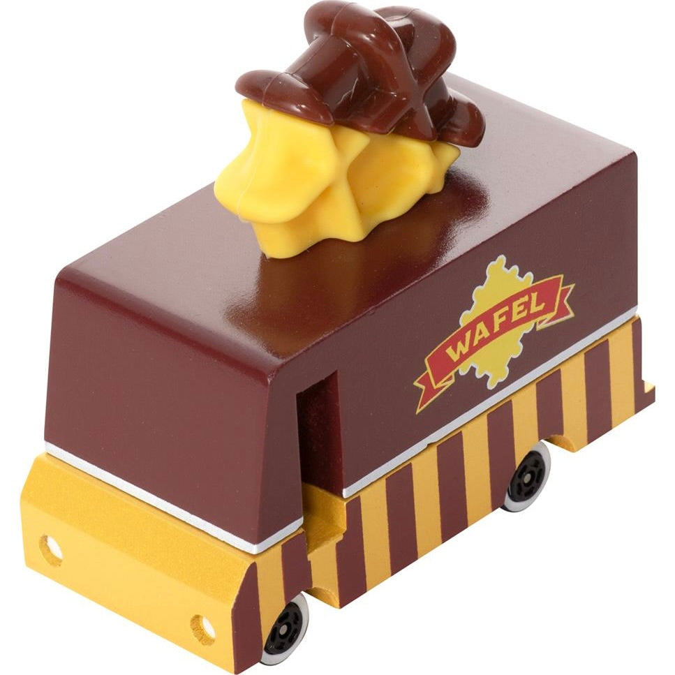 Candylab Toys Candycar Candylab “Waffle Van” | Holzauto im Waffel-Design
