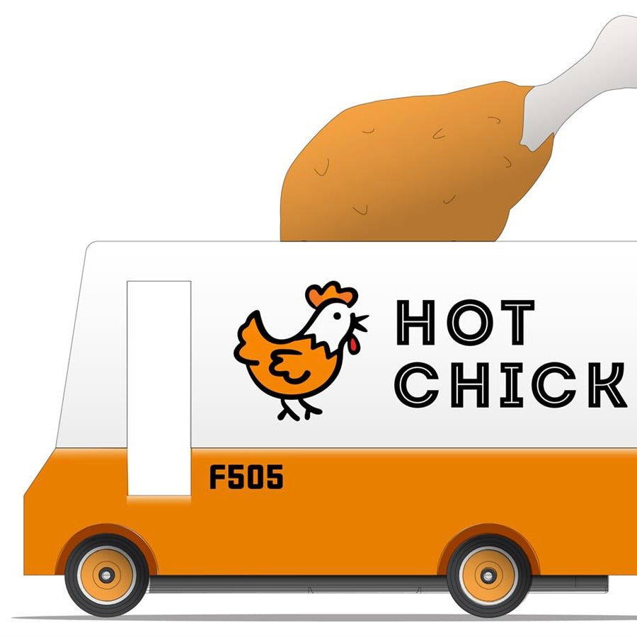 Candylab Toys Candycar Candylab “Hot Chick Van” | Retro-Holzauto