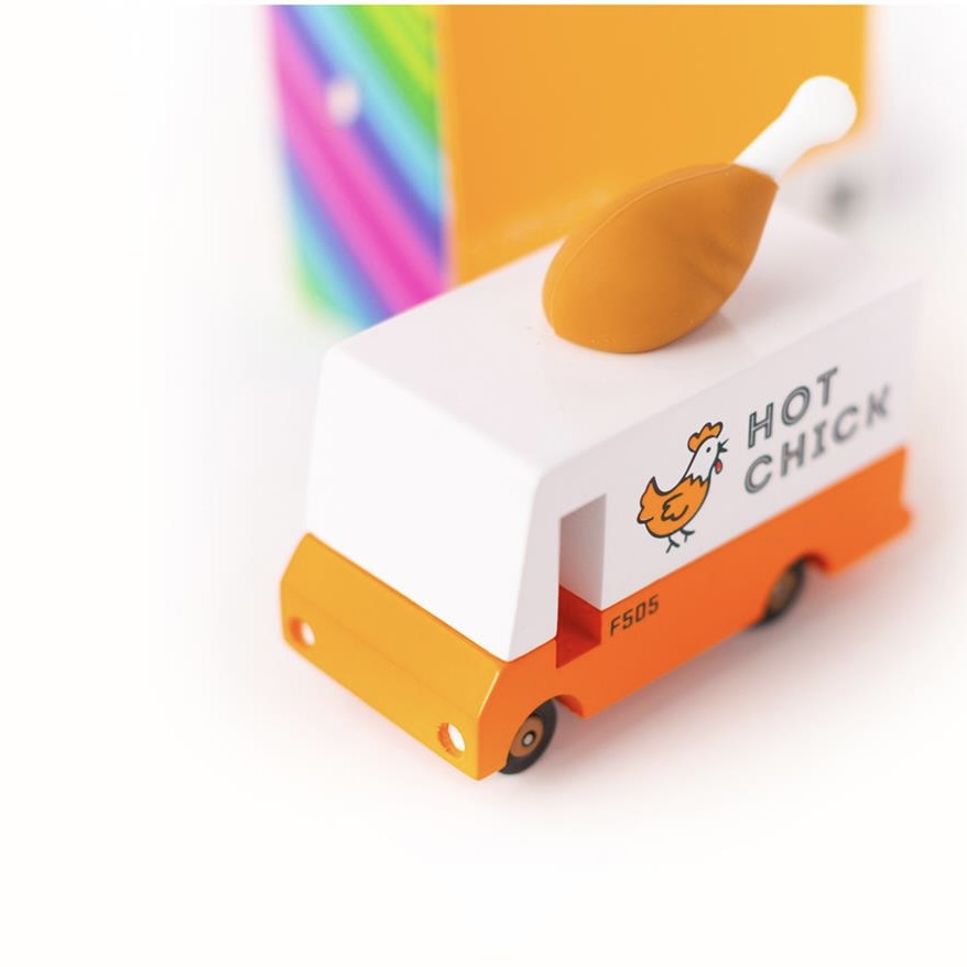 Candylab Toys Candycar Candylab “Hot Chick Van” | Retro-Holzauto