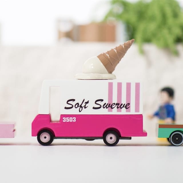 Candylab Toys Candycar Candylab “Ice Cream Van” | Eiswagen aus Holz
