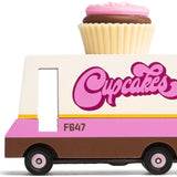 Candylab Toys Candycar Candylab “Cupcake Van” | Rosa Cupcake-Holzauto