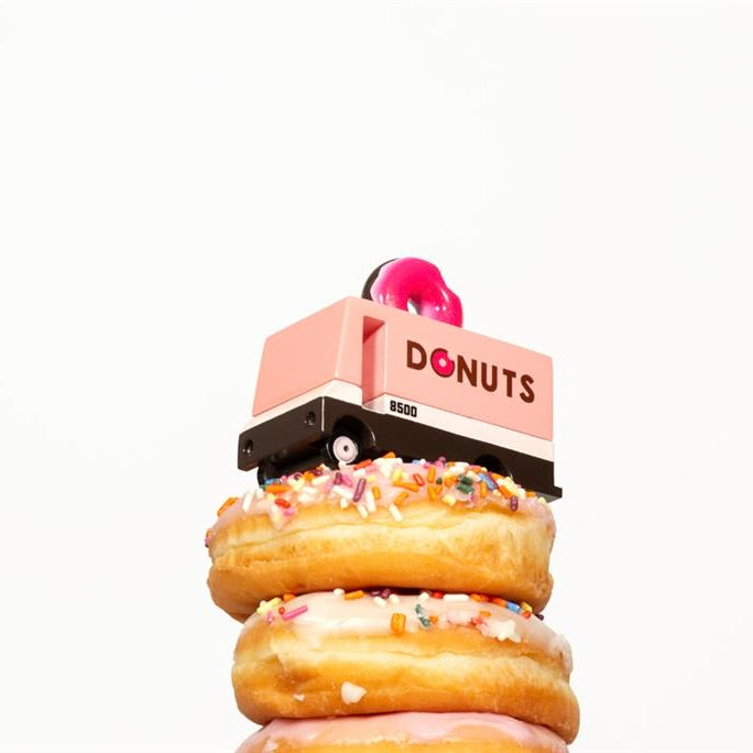 Candylab Toys Candycar Candylab “Donut Van” | Donut-Holzauto mit Kultfaktor