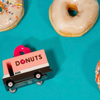 Candylab Toys Candycar Candylab “Donut Van” | Donut-Holzauto mit Kultfaktor