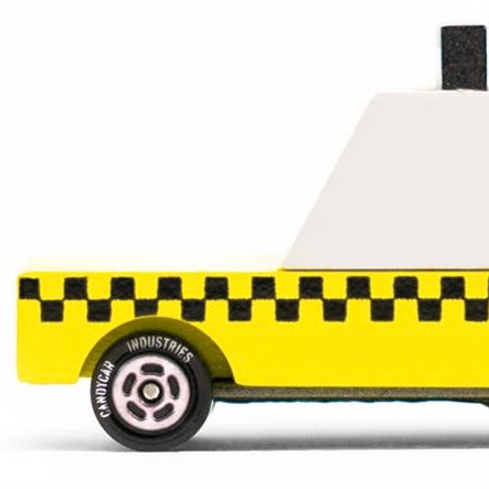 Candylab Toys Candycar Candylab “Yellow Taxi” | Gelbes Taxi aus Holz