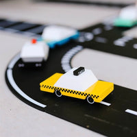 Candylab Toys Candycar Candylab “Yellow Taxi” | Gelbes Taxi aus Holz