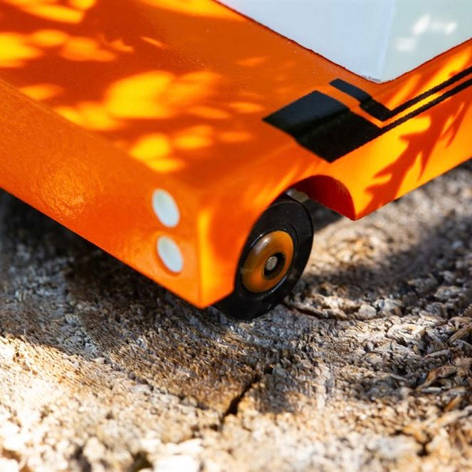 Candylab Toys Candycar Candylab “Rio Grande Mule Orange” | Pickup aus Holz in Orange