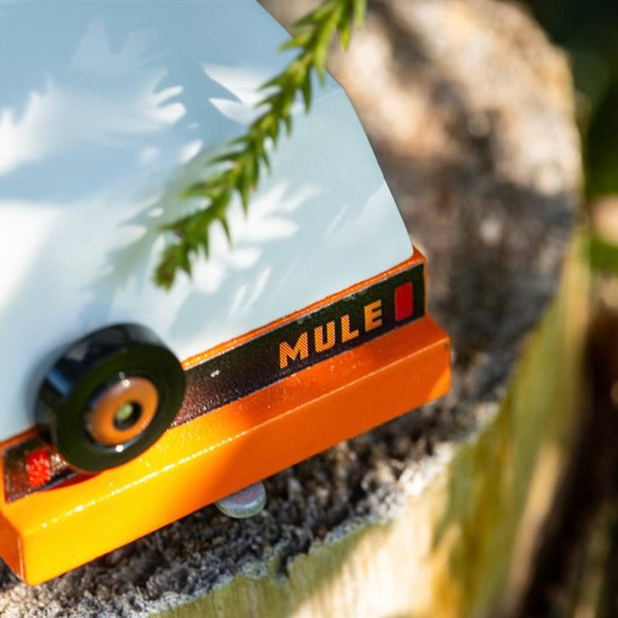 Candylab Toys Candycar Candylab “Rio Grande Mule Orange” | Pickup aus Holz in Orange