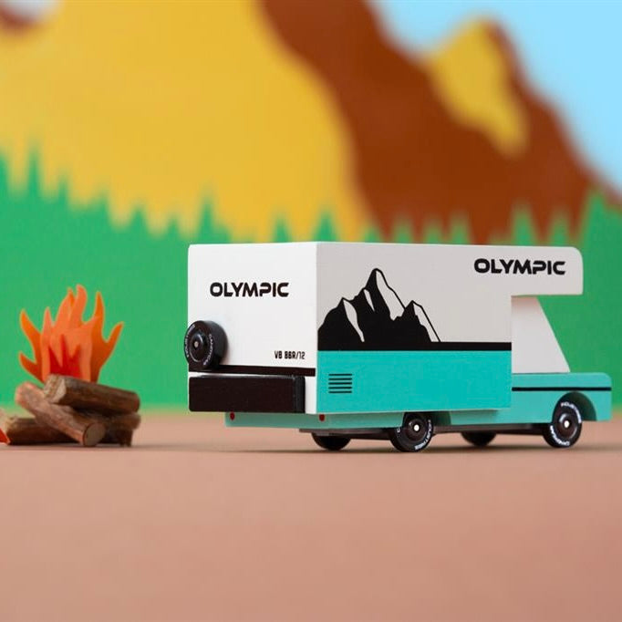 Candylab Toys Candycar Candylab “Olympic RV” | Camping-Holzauto