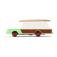 Candylab Toys Candycar Candylab “Surf Wagon” | Holzauto mit Surfbrett