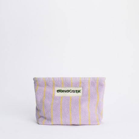 BONGUSTA Kulturbeutel “Naram” Lilac & Neon Yellow | BONGUSTA
