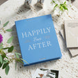 PRINTWORKS Fotoalbum “Happily Ever After” Blue | Hochzeitsalbum | PRINTWORKS