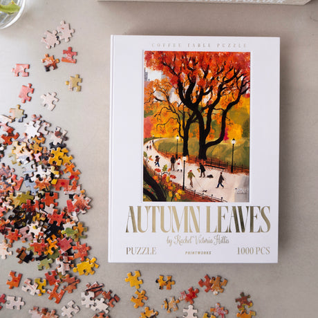PRINTWORKS Puzzle “Autumn Leaves” 1000 Teile | Design Puzzle | PRINTWORKS