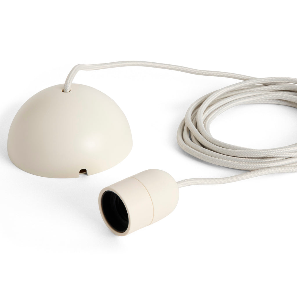 HAY Pendelleuchte „Common Pendant Set Clay White“ | Minimal & matt | HAY