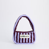 BONGUSTA Tasche „Naram Mini Bag Wine & Lavender“ | Warme Farbkombi | Bongusta