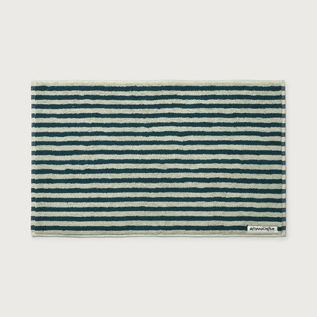 BONGUSTA Badematte BONGUSTA “Naram Seafoam & Deep Teal” | 50x80 cm | Komfort & Farbe