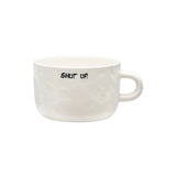 anna & nina Cappuccino-Tasse „Shut Up“ | Handbemalt | anna & nina
