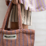BONGUSTA Tasche „Naram Totebag Camel & Ultramarine“ | Einfach mitnehmen | Bongusta