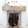 BONGUSTA Badetuch „Naram Coffee 70×140 cm“ | Warm & hochwertig | BONGUSTA